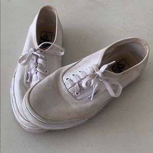 White MENS Vans